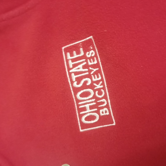 NWT Ohio State Buckeyes Top of the World peak polar full zip fleece - Picture 2 of 3